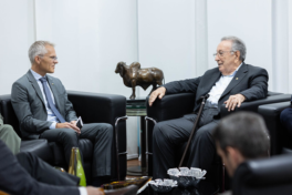 Presidente da CNA recebe visita do embaixador da Noruega no Brasil