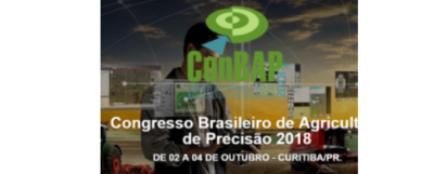 Congresso Brasileiro de Agricultura de Precisão 2018