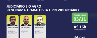 Live -  Judiciário e o Agro - Panorama Trabalhista e Previdenciário