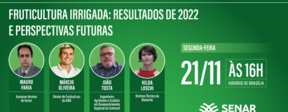 Live - Fruticultura Irrigada: resultados de 2022 e perspectivas futuras