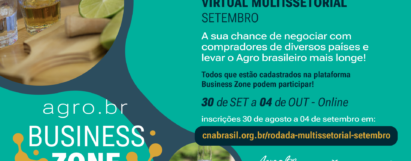 Rodada de Negócios Virtual Multissetorial - Setembro