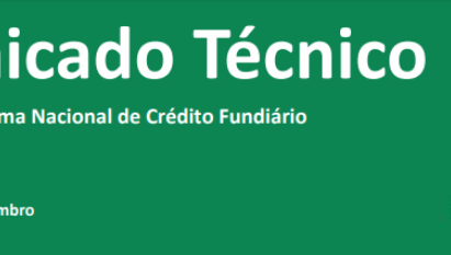 Comunicado Técnico: TERRA BRASIL - Programa Nacional de Crédito Fundiário