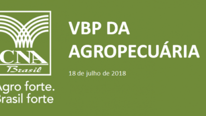 VBP DA AGROPECUÁRIA DEVE AUMENTAR 2,93% EM 2018