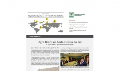 BOLETIM DO AGRONEGÓCIO INTERNACIONAL: EDIÇÃO 34 / AGOSTO 2017