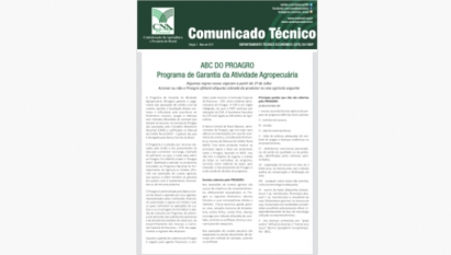 COMUNICADO TÉCNICO - ABC DO PROAGRO