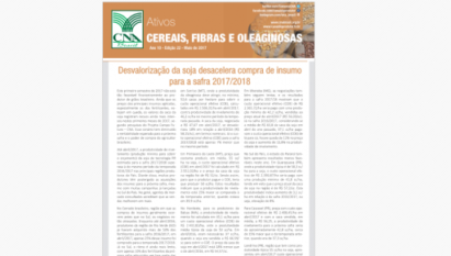 BOLETIM ATIVOS - CEREAIS, FIBRAS E OLEAGINOSAS. EDIÇÃO 22 /MAIO 2017
