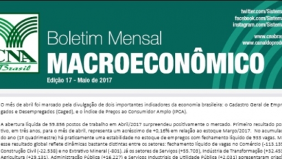 BOLETIM MENSAL MACROECONÔMICO: EDIÇÃO 17 / MAIO 2017