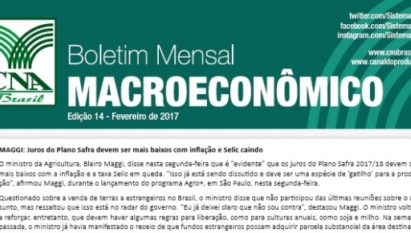 BOLETIM MENSAL MACROECONÔMICO: EDIÇÃO 14 / FEVEREIRO 2017