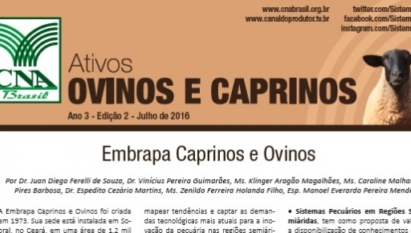 ATIVOS OVINOS E CARPINOS: EMBRAPA CAPRINOS E OVINOS / JULHO 2016