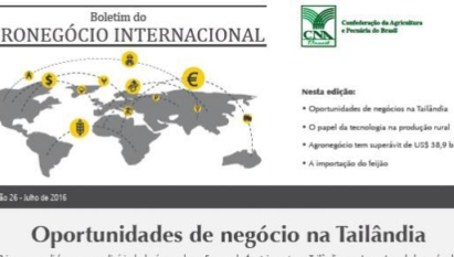 BOLETIM DO AGRONEGÓCIO INTERNACIONAL / JULHO 2016