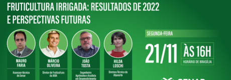 Live - Fruticultura Irrigada: resultados de 2022 e perspectivas futuras