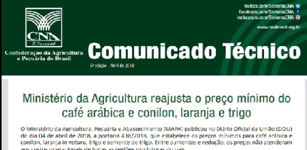 Produção de café conilon aumenta na safra 2018/2019