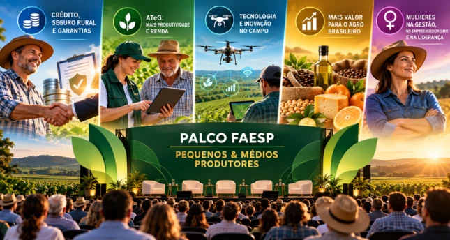 Palco Faesp coloca desafios do pequeno e médio produtor no centro do GAFFFF 2026