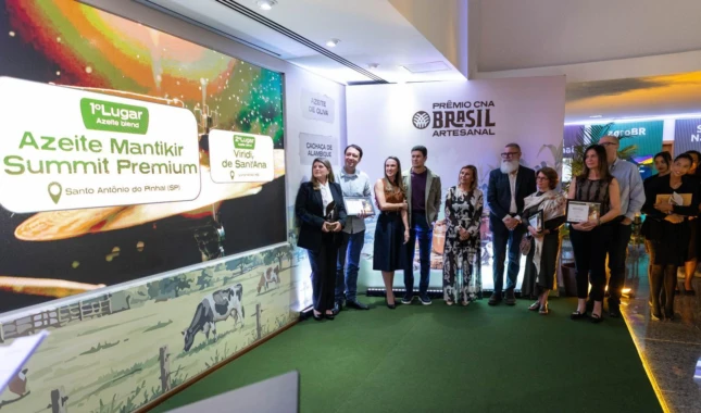 Azeite paulista da Mantiqueira conquista primeiro lugar no Prêmio CNA Brasil Artesanal