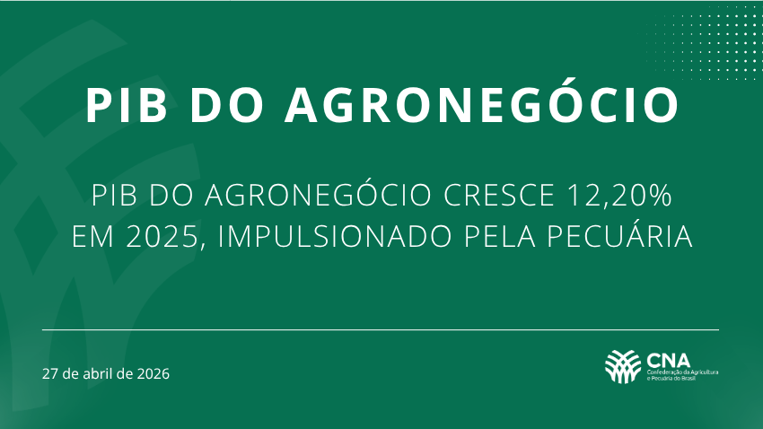 PIB do Agronegocio Abril 2026