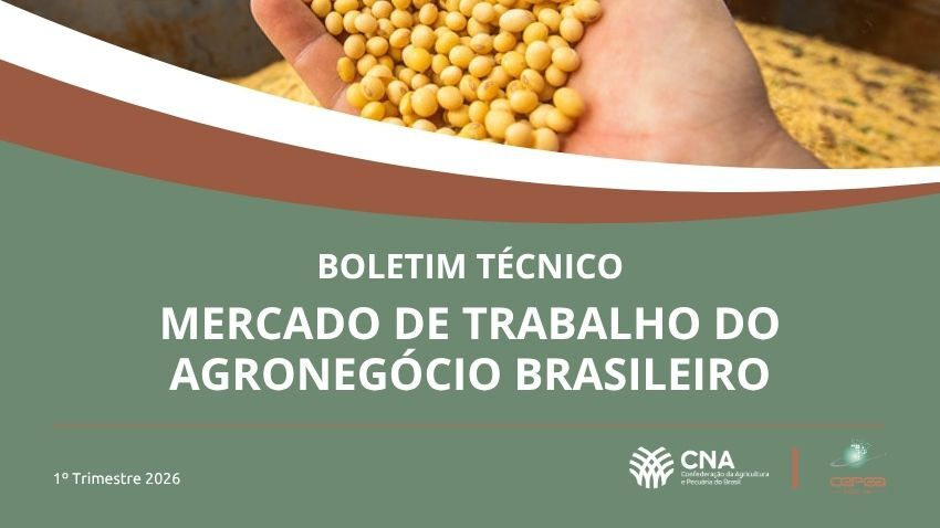 Mercado trabalho agronegocio brasileiro 1 trimestre 2026