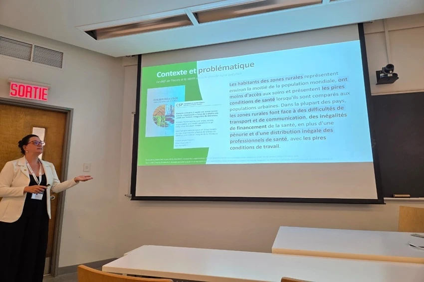 Senar apresenta Saúde no Campo em congresso internacional