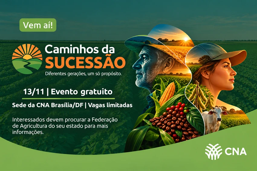 CNA promove encontro sobre sucessão rural e protagonismo das novas gerações