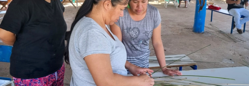 Aldeia indígena em Itaporanga diversifica produção de objetos com curso de artesanato em bambu