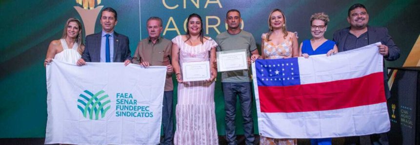Produtor rural e técnica de campo do Amazonas recebem Prêmio ATeG – Gestão e Resultados