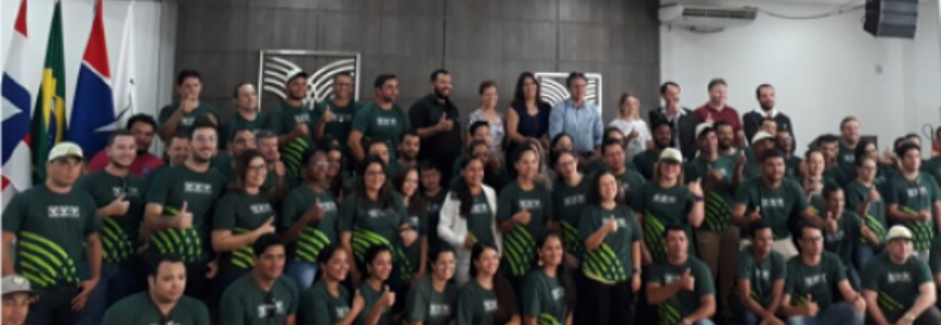 Turma do Curso Técnico em Agronegócio do SENAR participa de aula inaugural na Bahia