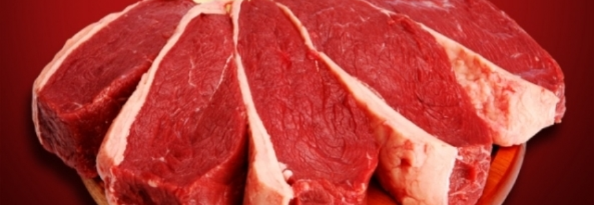 Na comparação mensal carne bovina ganhou competitividade frente à carne de frango