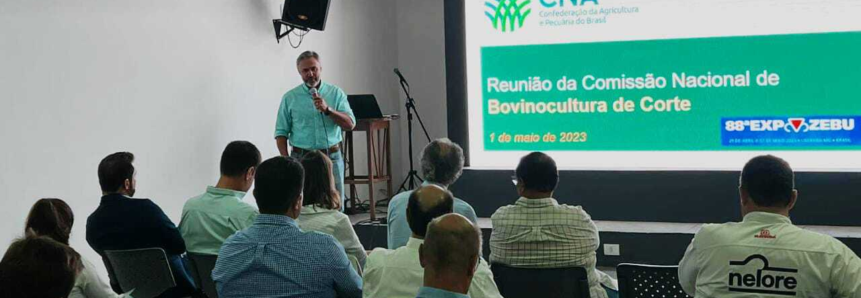 CNA promove reunião da Comissão de Bovinocultura de Corte na Expozebu
