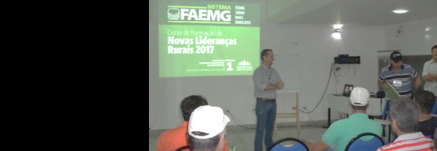 FAEMG realiza curso Novas Lideranças Rurais em Valadares