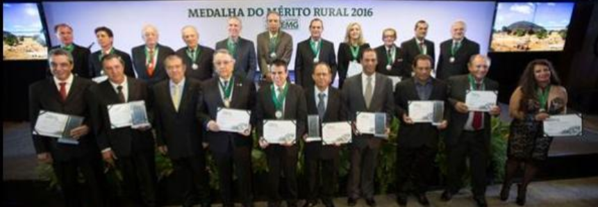 Medalha do Mérito Rural FAEMG 2016