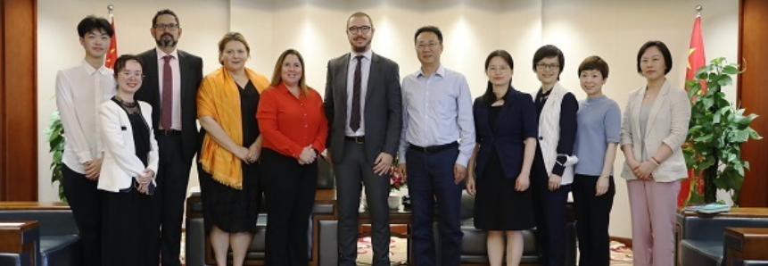 CNA inicia missão empresarial na China