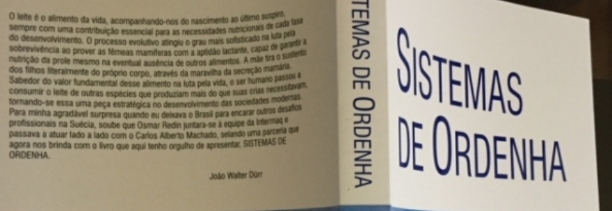 Livro sobre Sistemas de Ordenha