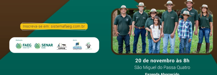 Senar Goiás realiza dia de campo para orientar produtor em meio à crise do preço do leite