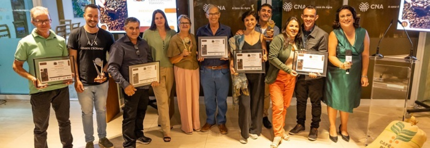Produtores de cafés especiais torrados destacam importância de premiação da CNA