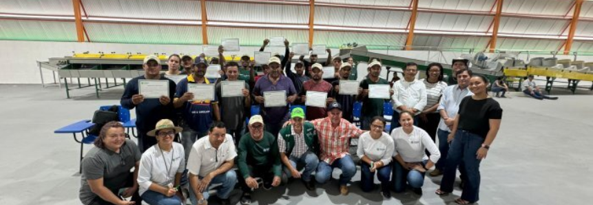 Senar Amazonas certifica participantes do Treinamento de Operação de Tratores em unidade do Grupo São Pedro