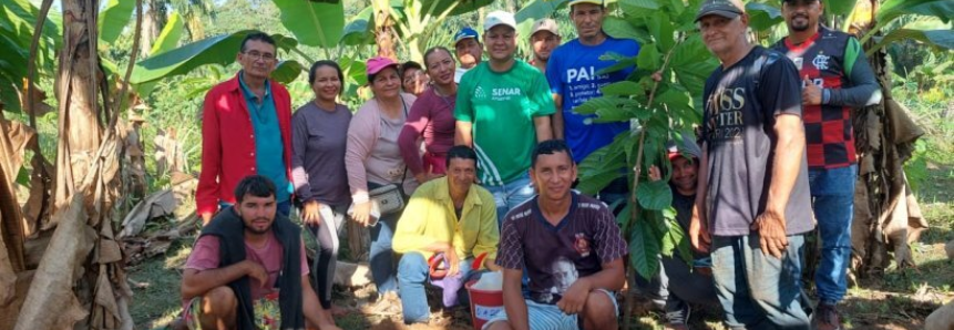 Senar Amazonas realiza treinamento em Fruticultura no município de Coari
