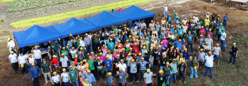 Dia de Campo sobre olericultura reúne mais de 200 participantes em Castanhal