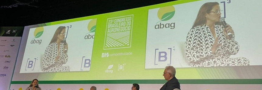 CNA participa do Congresso Brasileiro de Agronegócio em São Paulo