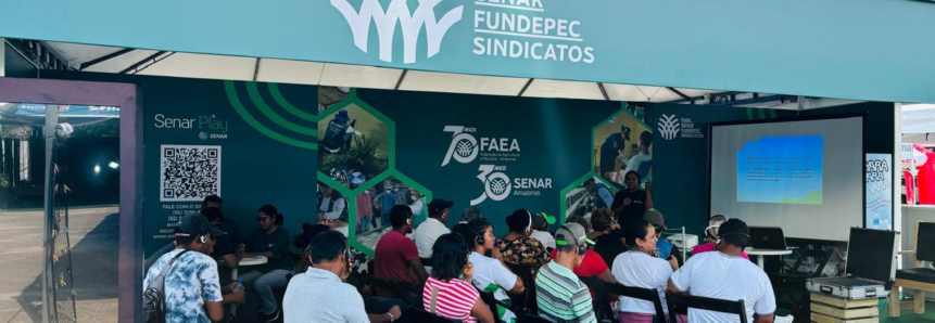 Sistema Faea Senar Fundepec/AM participa com estande institucional na VIII Feira de Agronegócios da Nilton Lins