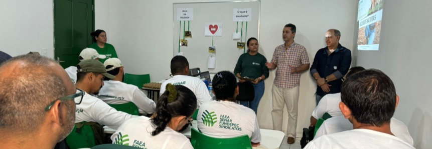 Senar Amazonas, em parceria com Sindicato Rural de Itacoatiara, realiza aula inaugural do Curso Técnico em Agricultura, no município