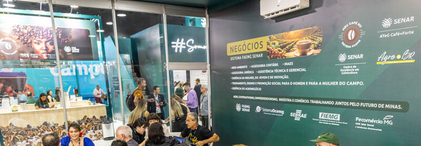 Produtores de café fecham negócios na SIC 2024