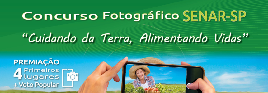 Senar-SP lança concurso fotográfico e premiará as melhores imagens do agro