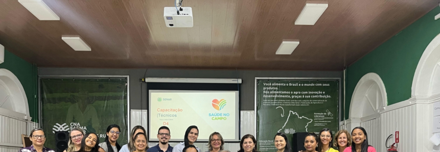 Senar Maranhão realiza capacitação de técnicos de saúde para atuar no meio rural