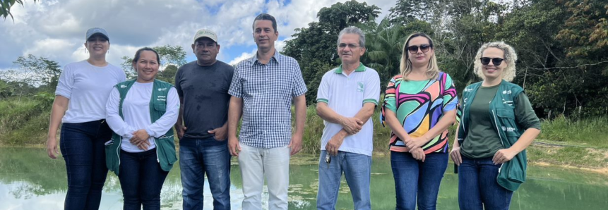 ATeG: Muni Lourenço e equipe do Senar-AR/AM realizam supervisão em propriedades rurais de Presidente Figueiredo