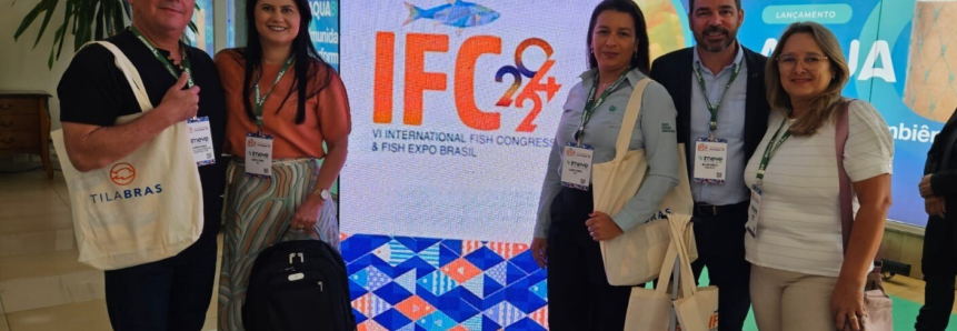 Comitiva capixaba marca presença em Congresso Internacional de Aquicultura