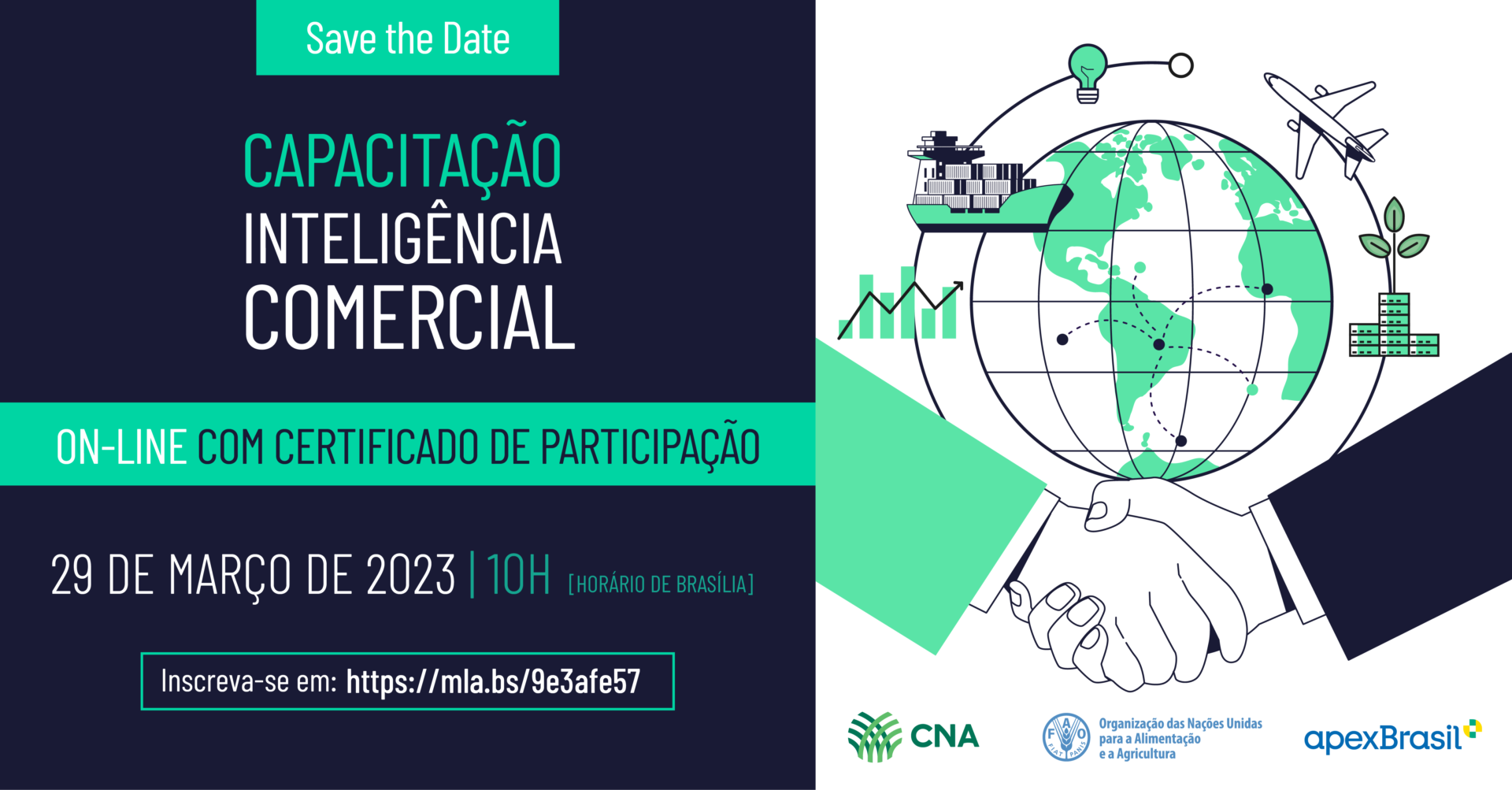Save the date capacitacao comercial 1200x627px